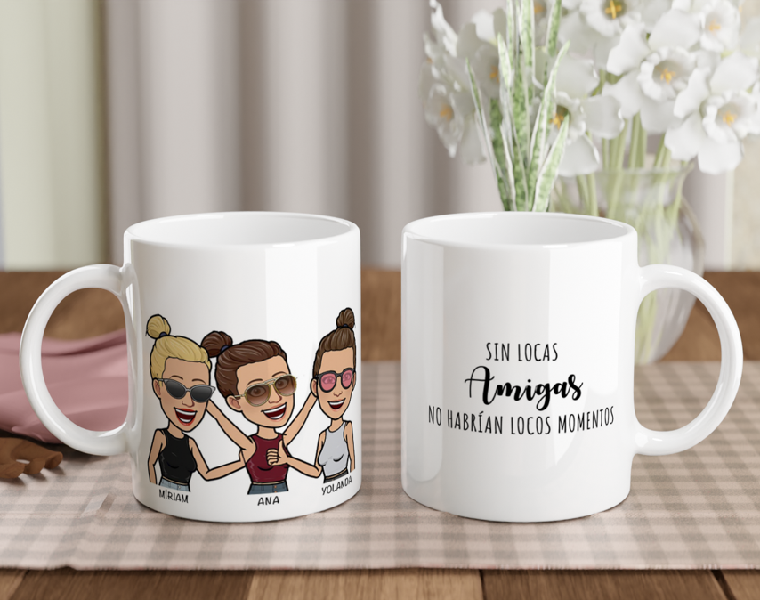 Amigas - Taza Personalizada - Sara de Bono Tienda